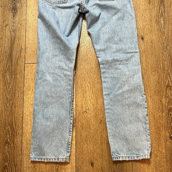 Levi’s 501 Original Fit Distressed Straight Leg Jeans RTM - Picture 8 of 9